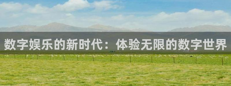 壹号娱乐体育凯捷平台注册：数字娱乐的新时代：体验无限的数字世界